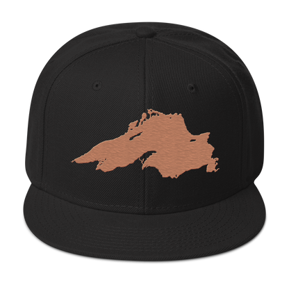 Lake Superior Snapback | 6-Panel - Copper