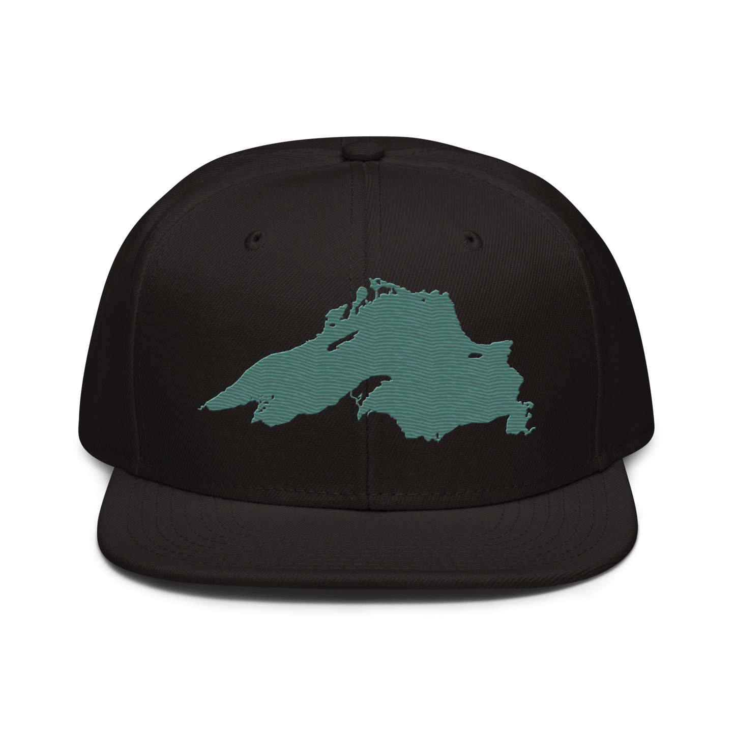 Lake Superior Snapback | 6-Panel - Copper Green