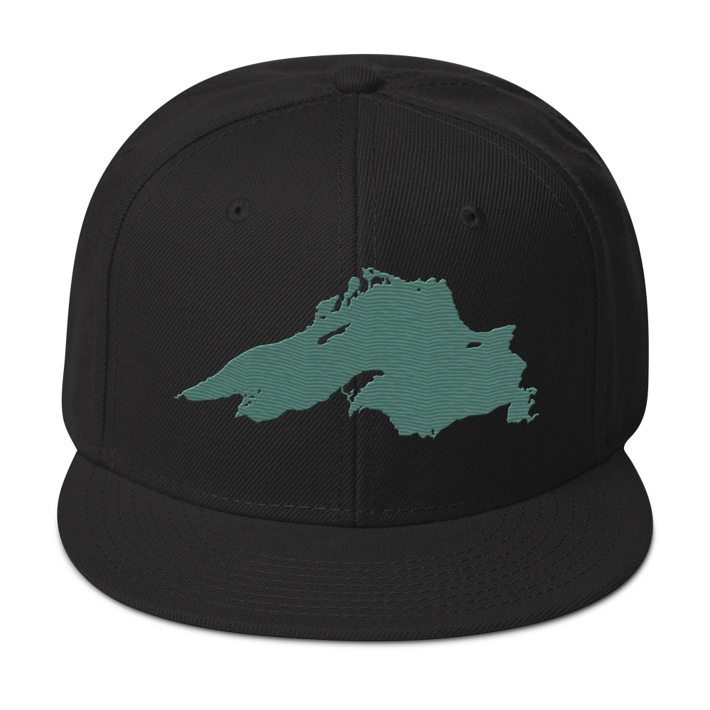 Lake Superior Snapback | 6-Panel - Copper Green