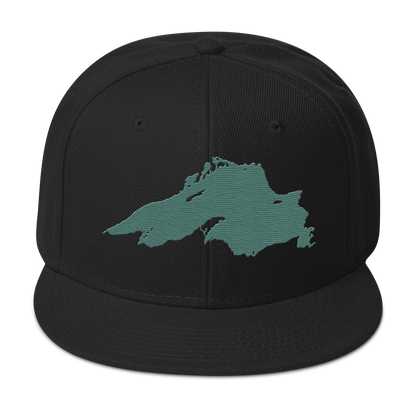 Lake Superior Snapback | 6-Panel - Copper Green