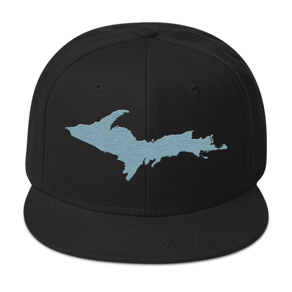 Upper Peninsula Snapback | 6-Panel - Opal Blue