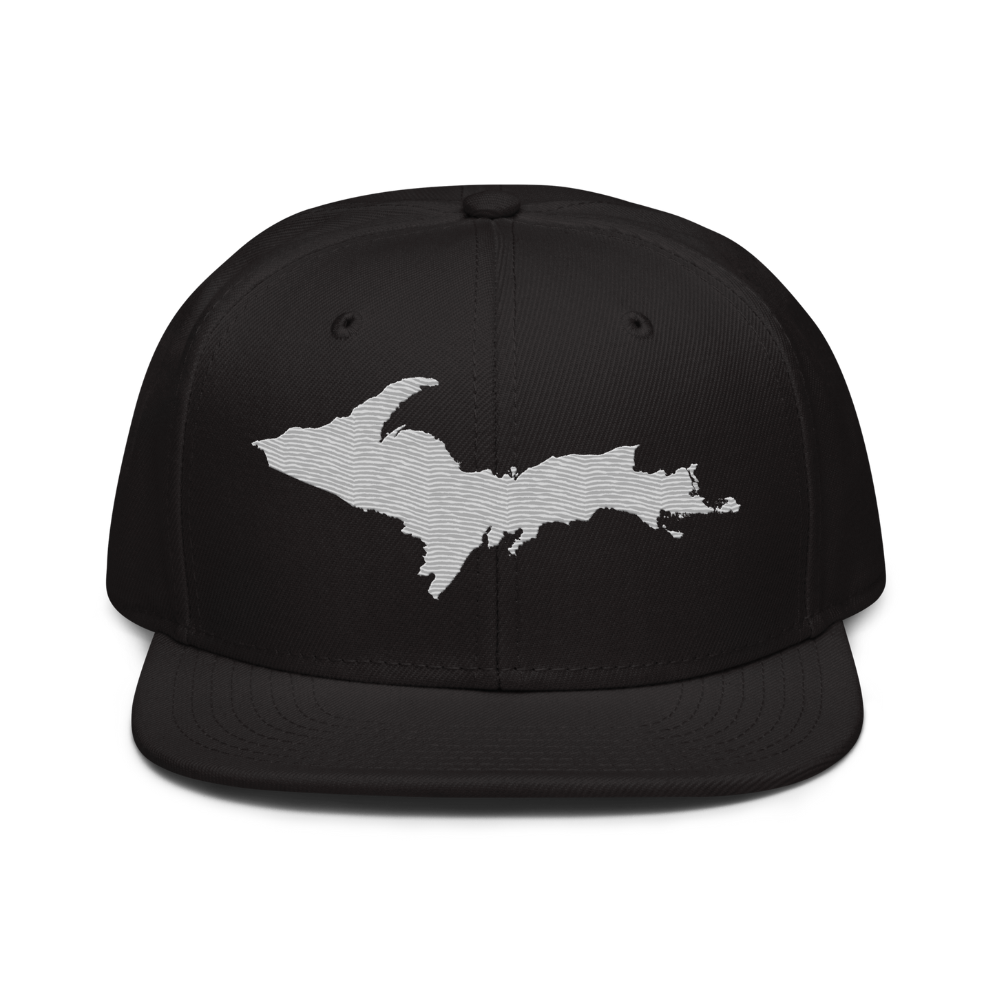 Upper Peninsula Snapback | 6-Panel - Platinum