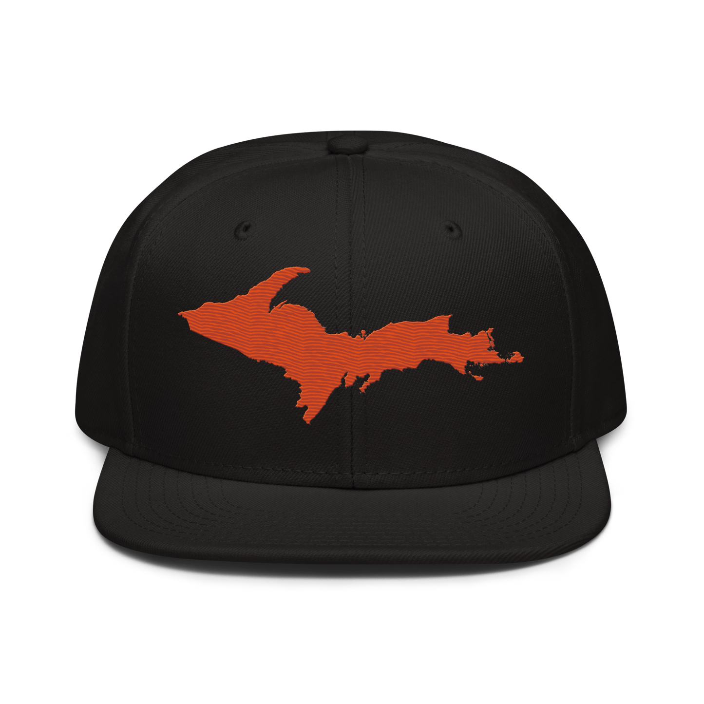 Upper Peninsula Snapback | 6-Panel - Maple Leaf Orange