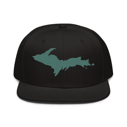 Upper Peninsula Snapback | 6-Panel - Copper Green