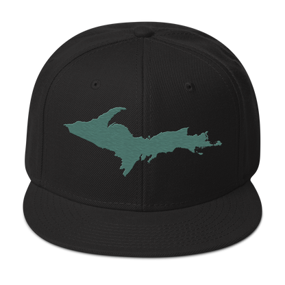 Upper Peninsula Snapback | 6-Panel - Copper Green