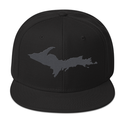 Upper Peninsula Snapback | 6-Panel - Iron Ore Grey