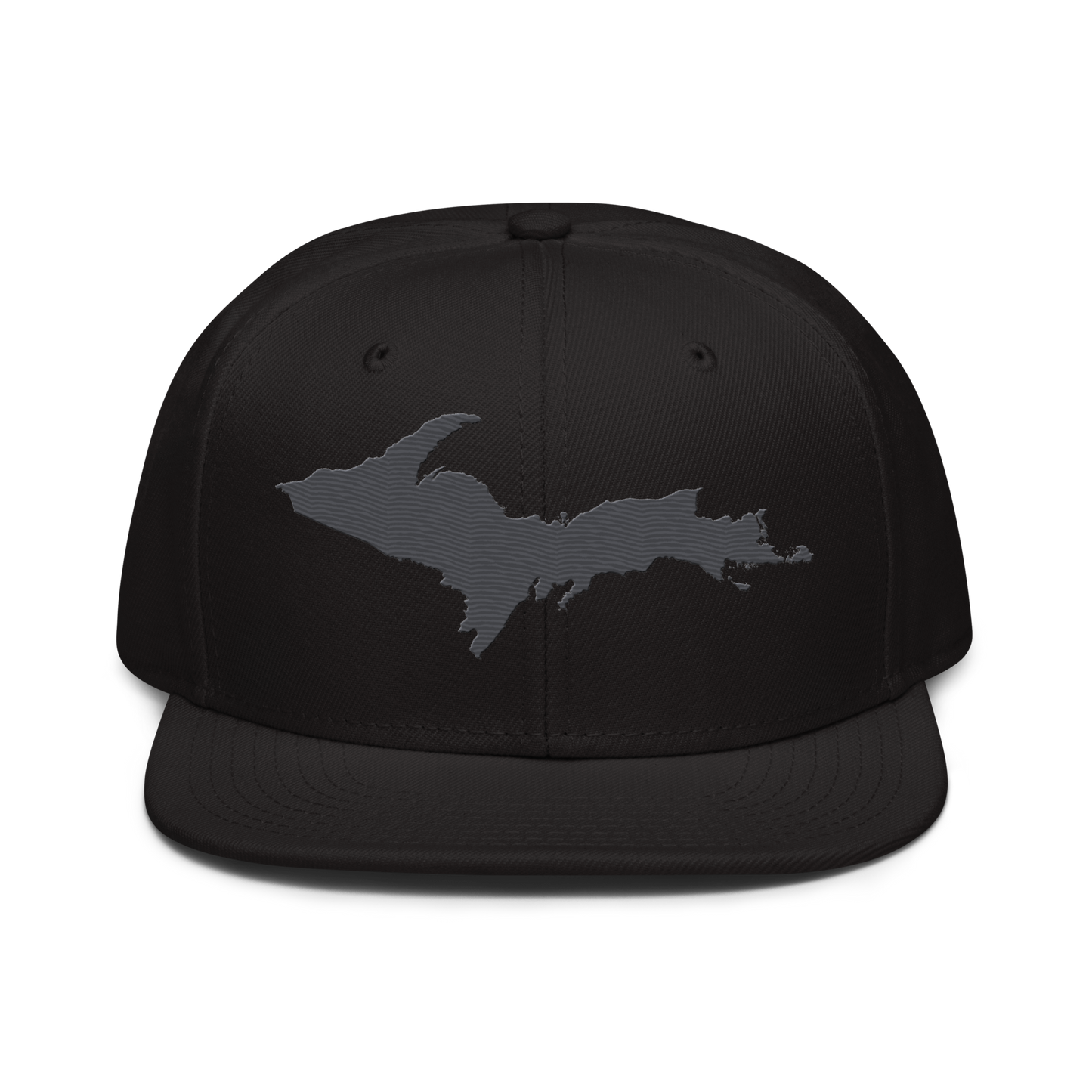 Upper Peninsula Snapback | 6-Panel - Iron Ore Grey