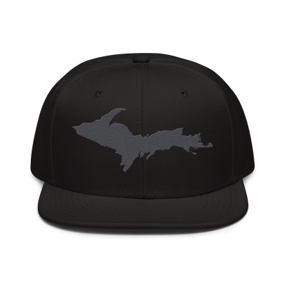 Upper Peninsula Snapback | 6-Panel - Iron Ore Grey