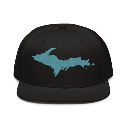 Upper Peninsula Snapback | 6-Panel - Huron Blue