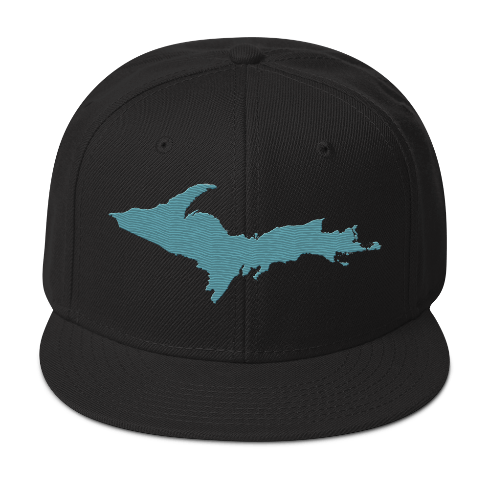 Upper Peninsula Snapback | 6-Panel - Huron Blue