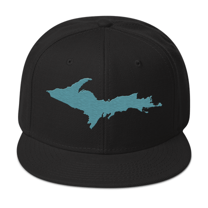 Upper Peninsula Snapback | 6-Panel - Huron Blue