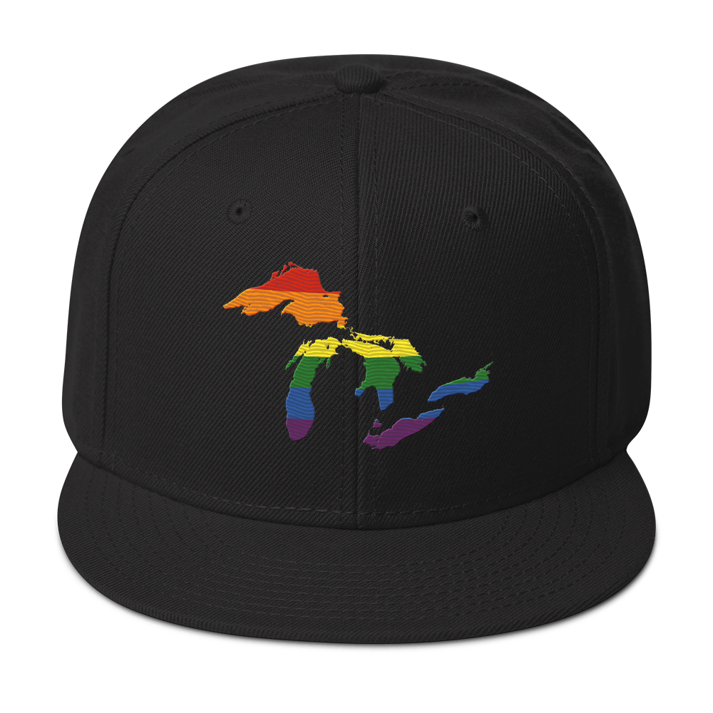 Great Lakes Snapback | 6-Panel - Rainbow Pride Edition