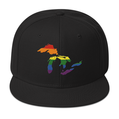 Great Lakes Snapback | 6-Panel - Rainbow Pride Edition