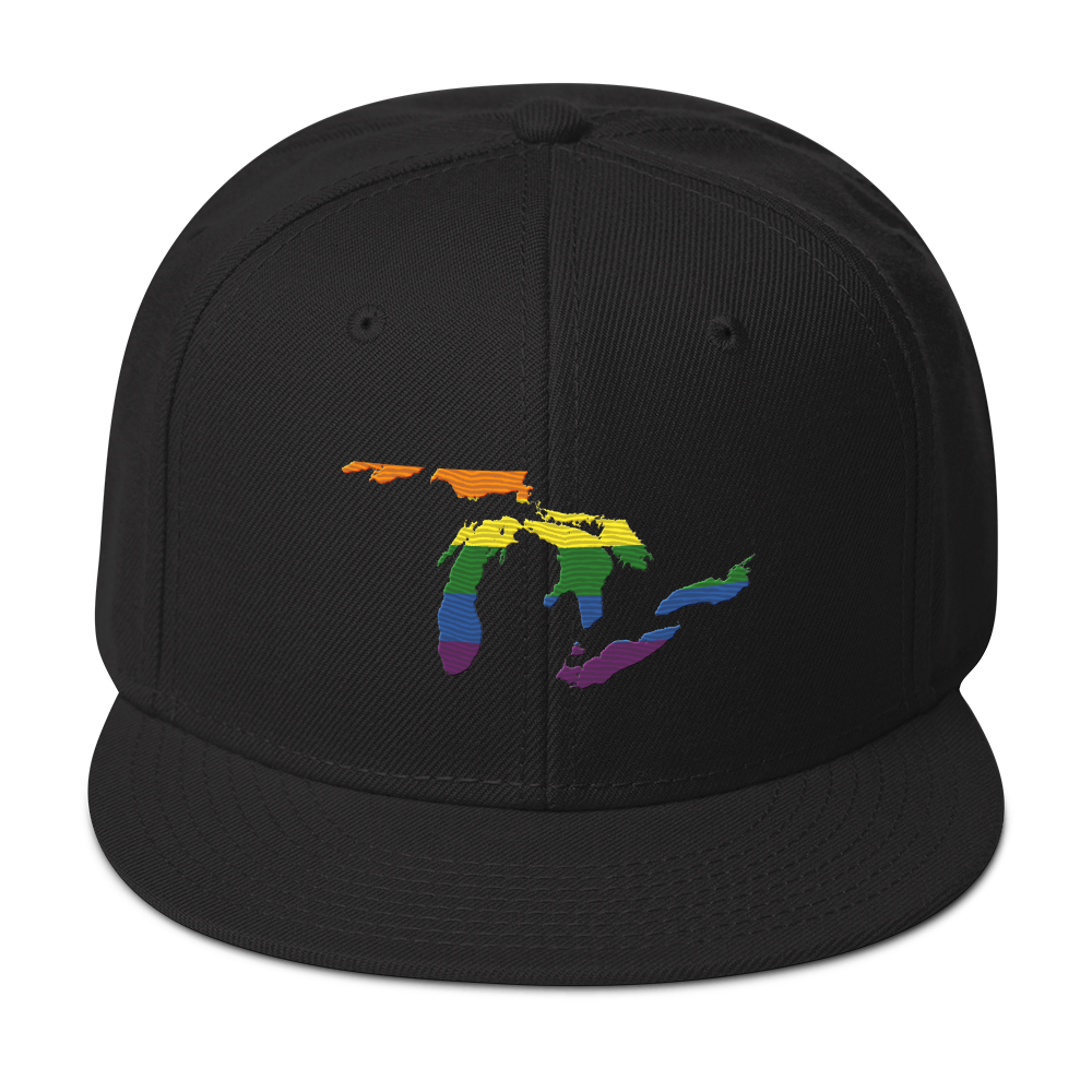 Great Lakes Snapback | 6-Panel - Rainbow Pride Edition