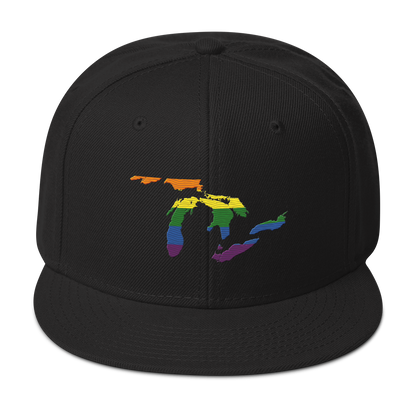 Great Lakes Snapback | 6-Panel - Rainbow Pride Edition