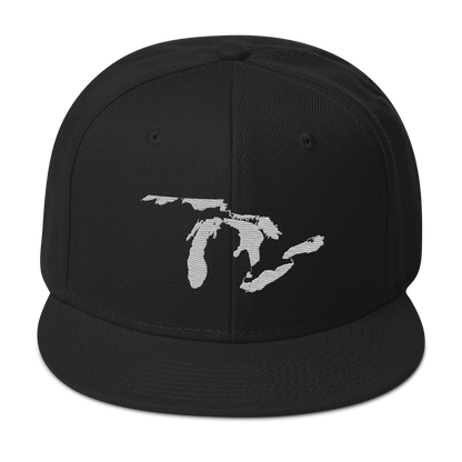 Great Lakes Snapback | 6-Panel - Platinum