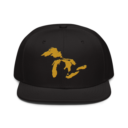 Great Lakes Snapback | 6-Panel - Gold