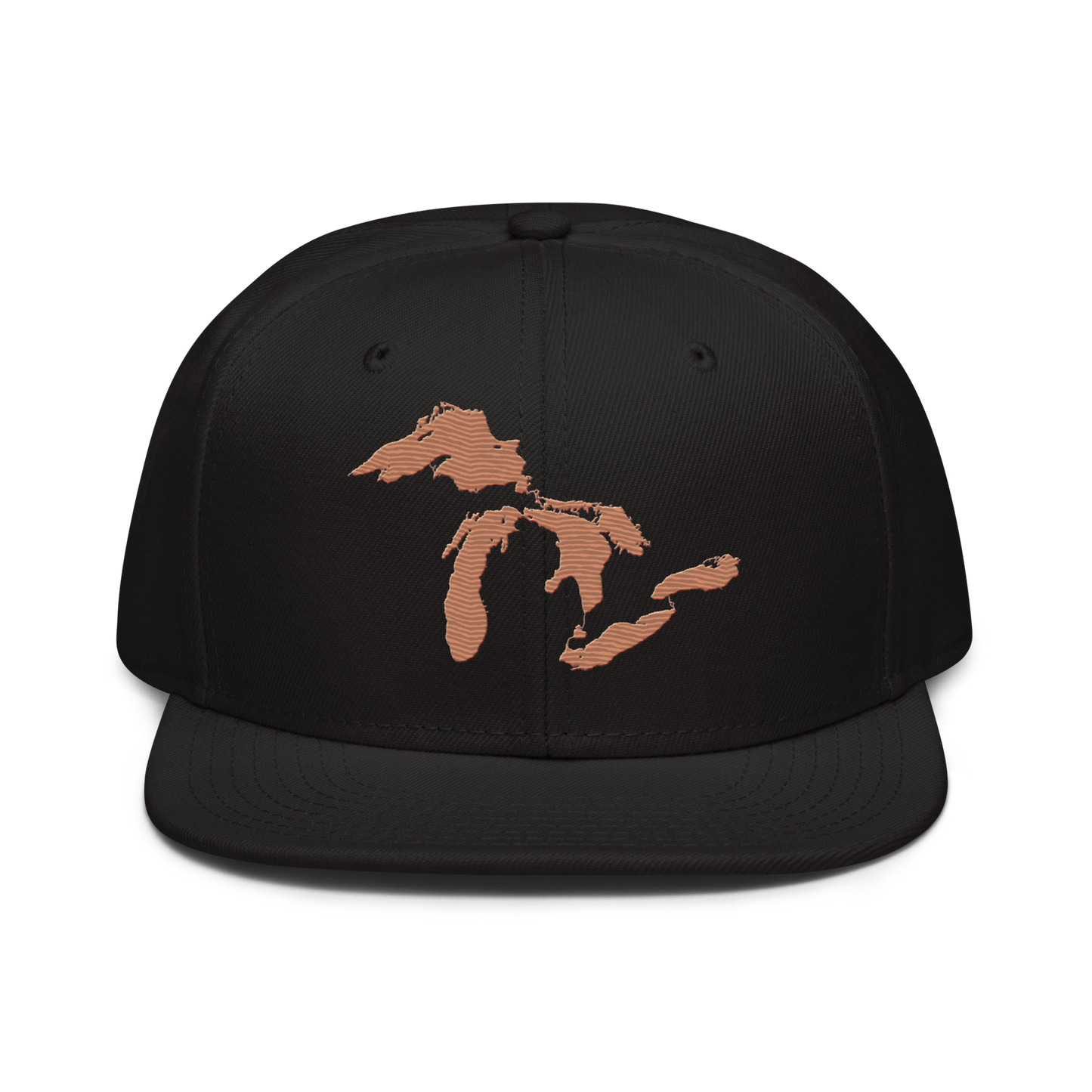 Great Lakes Snapback | 6-Panel - Copper