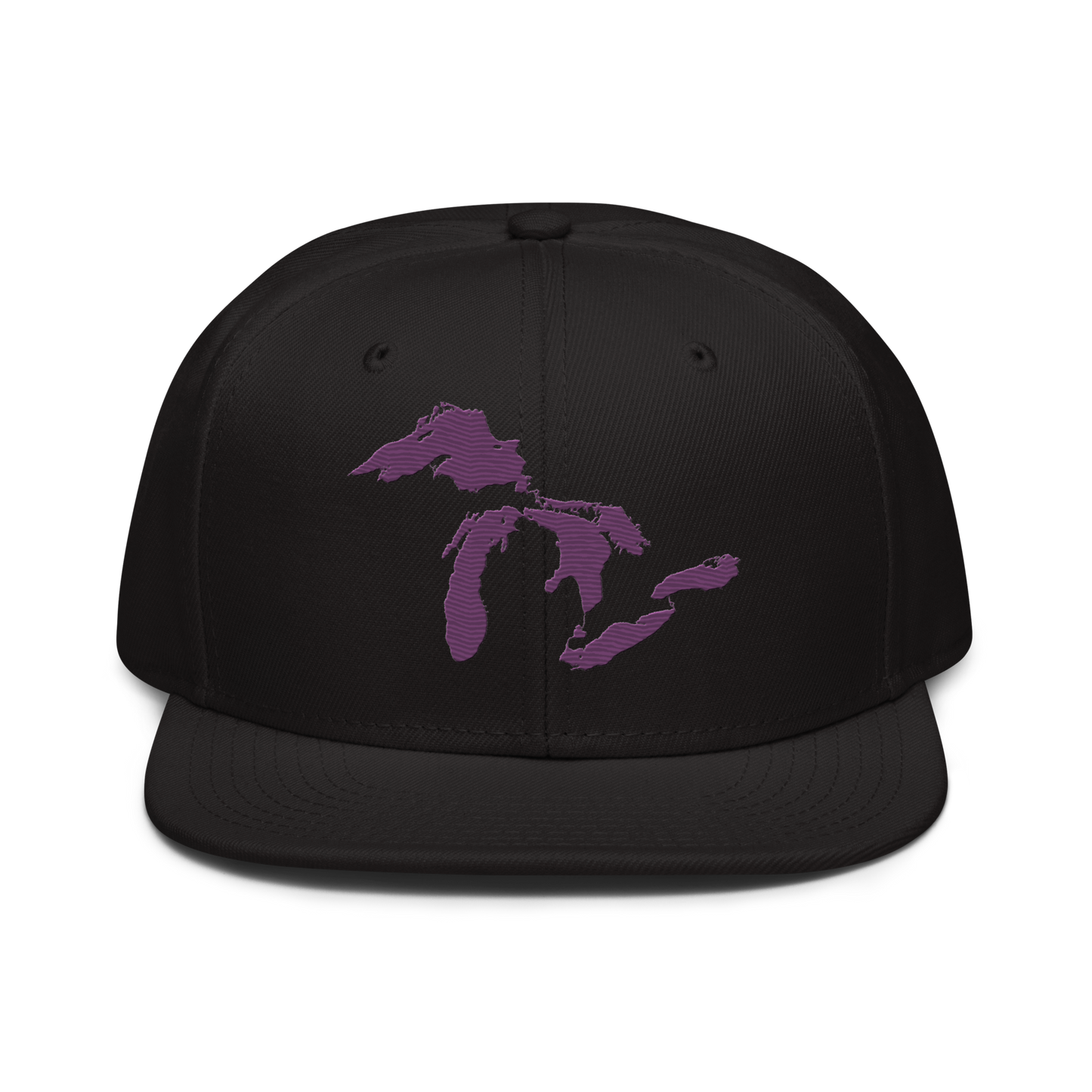 Great Lakes Snapback | 6-Panel - Plum