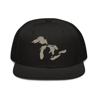 Great Lakes Snapback | 6-Panel - Petoskey Beige