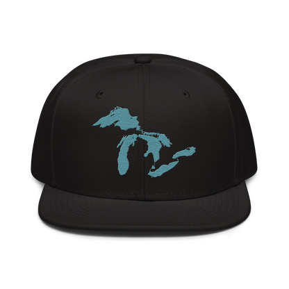 Great Lakes Snapback | 6-Panel - Huron Blue