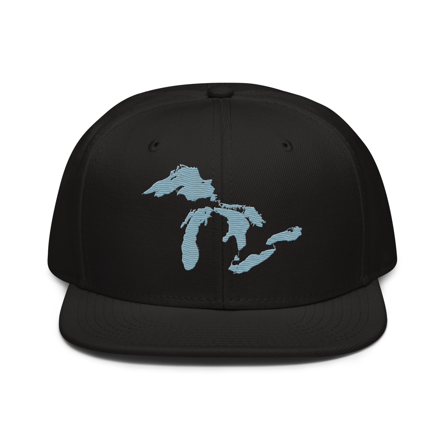 Great Lakes Snapback | 6-Panel - Opal Blue