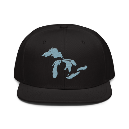 Great Lakes Snapback | 6-Panel - Opal Blue