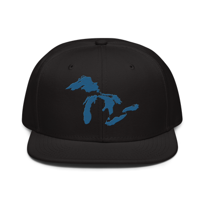 Great Lakes Snapback | 6-Panel - Blueberry