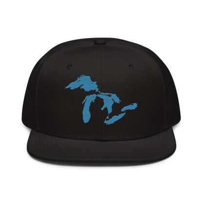 Great Lakes Snapback | 6-Panel - Traverse Blue