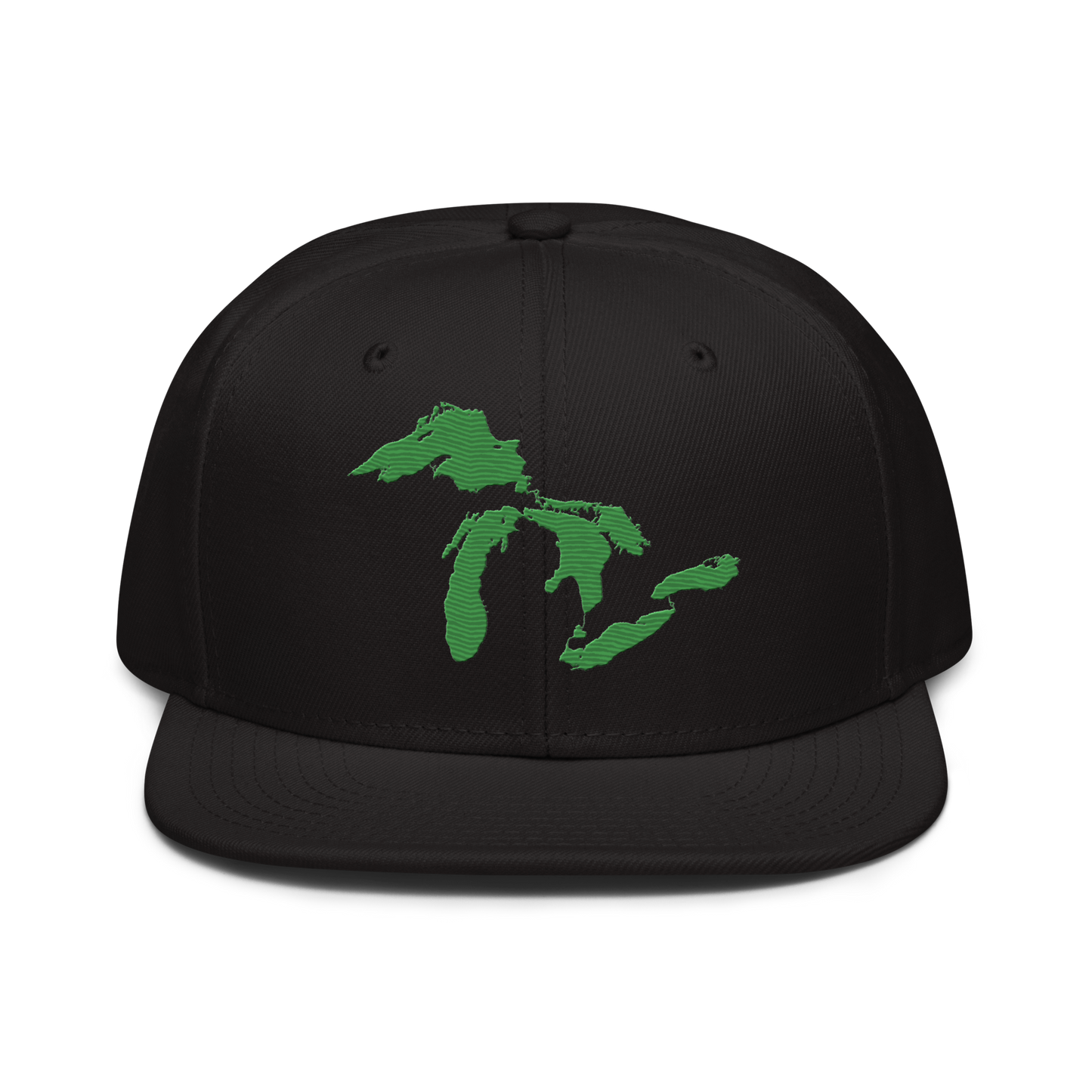 Great Lakes Snapback | 6-Panel - Shamrock Green