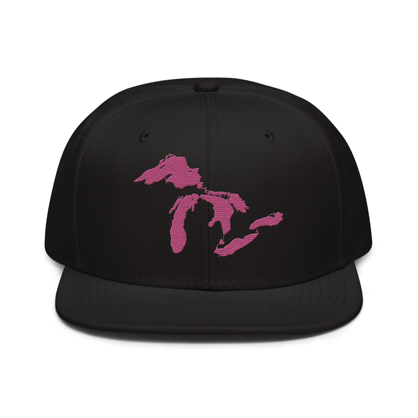 Great Lakes Snapback | 6-Panel - Apple Blossom Pink