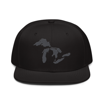 Great Lakes Snapback | 6-Panel - Iron Ore Grey