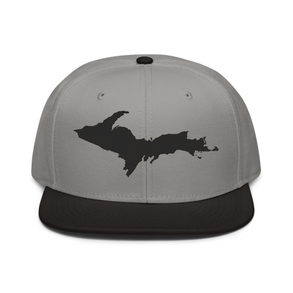 Upper Peninsula Snapback | 6-Panel - Black