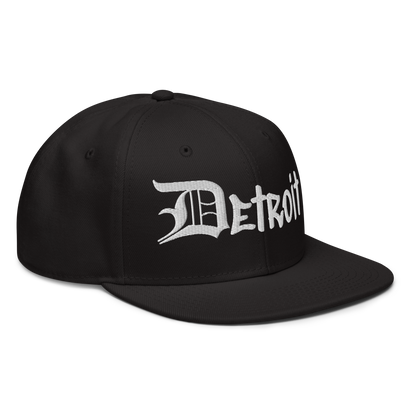 'Detroit' Snapback (OED Tag Font) | 6-Panel