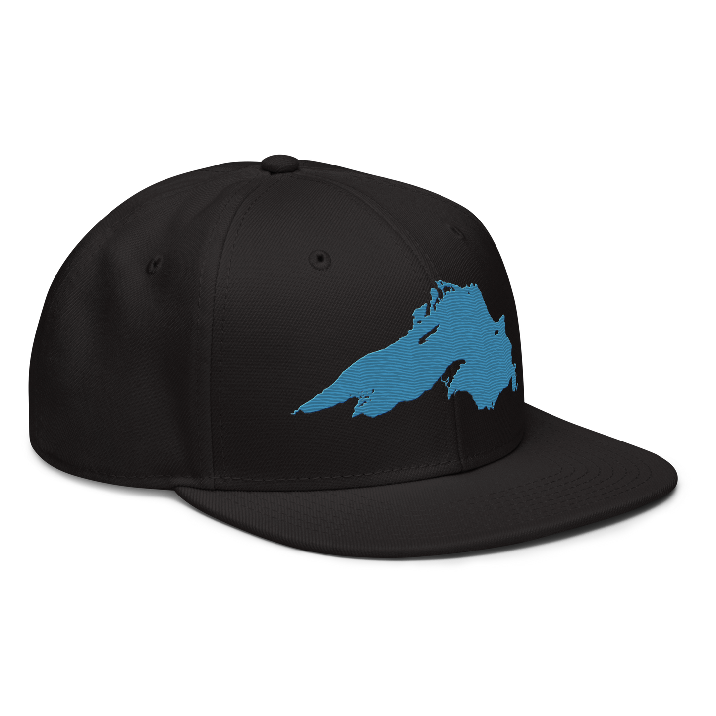 Lake Superior Snapback | 6-Panel - Traverse Blue