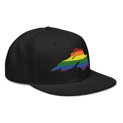 Lake Superior Snapback | 6-Panel - Rainbow Pride Edition