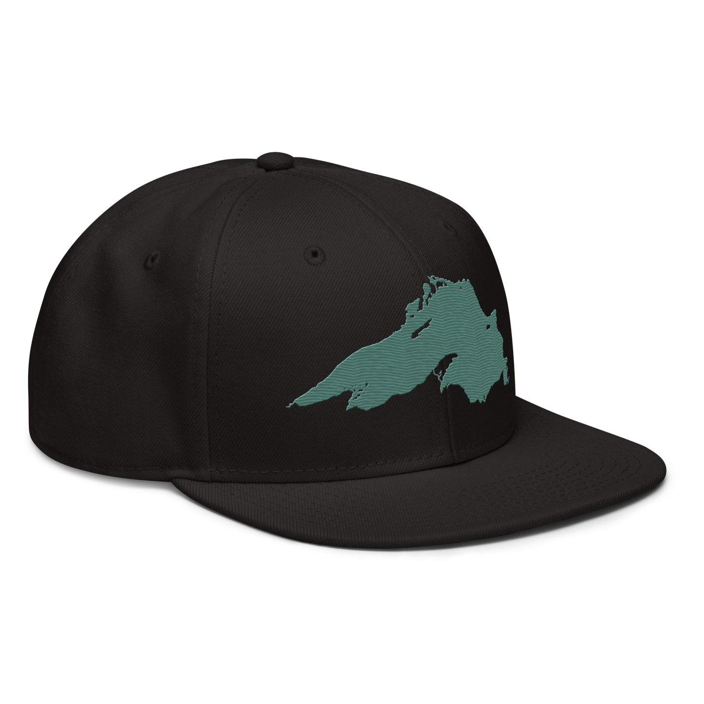 Lake Superior Snapback | 6-Panel - Copper Green