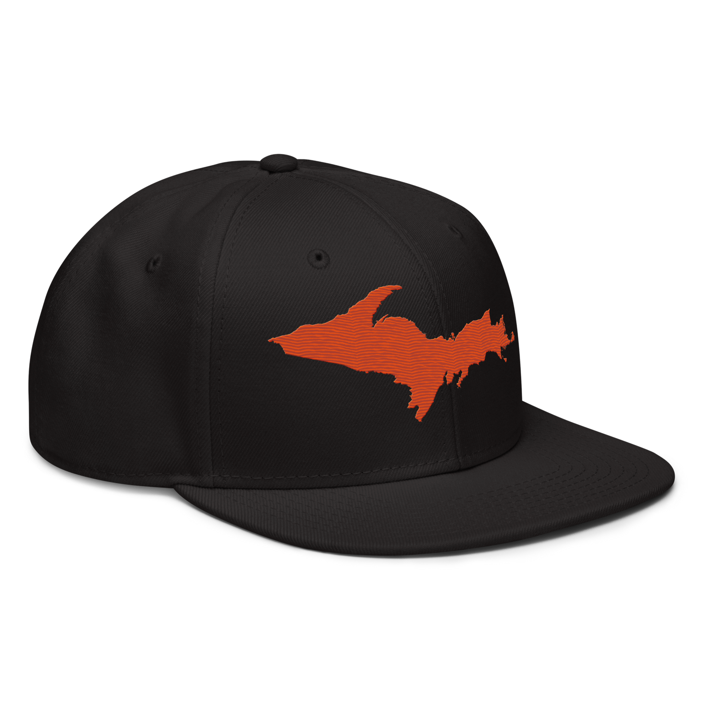 Upper Peninsula Snapback | 6-Panel - Maple Leaf Orange