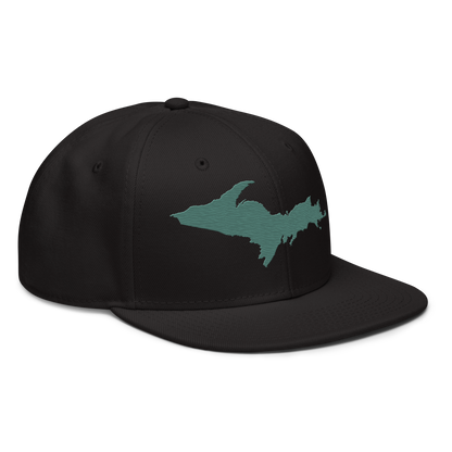 Upper Peninsula Snapback | 6-Panel - Copper Green