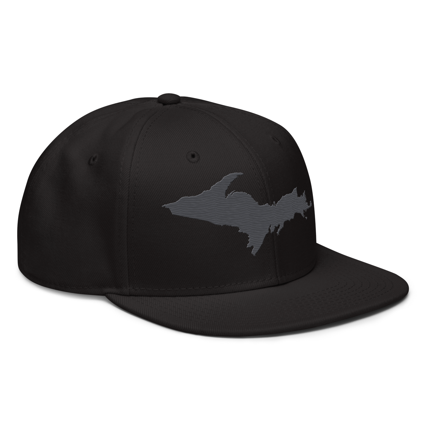 Upper Peninsula Snapback | 6-Panel - Iron Ore Grey