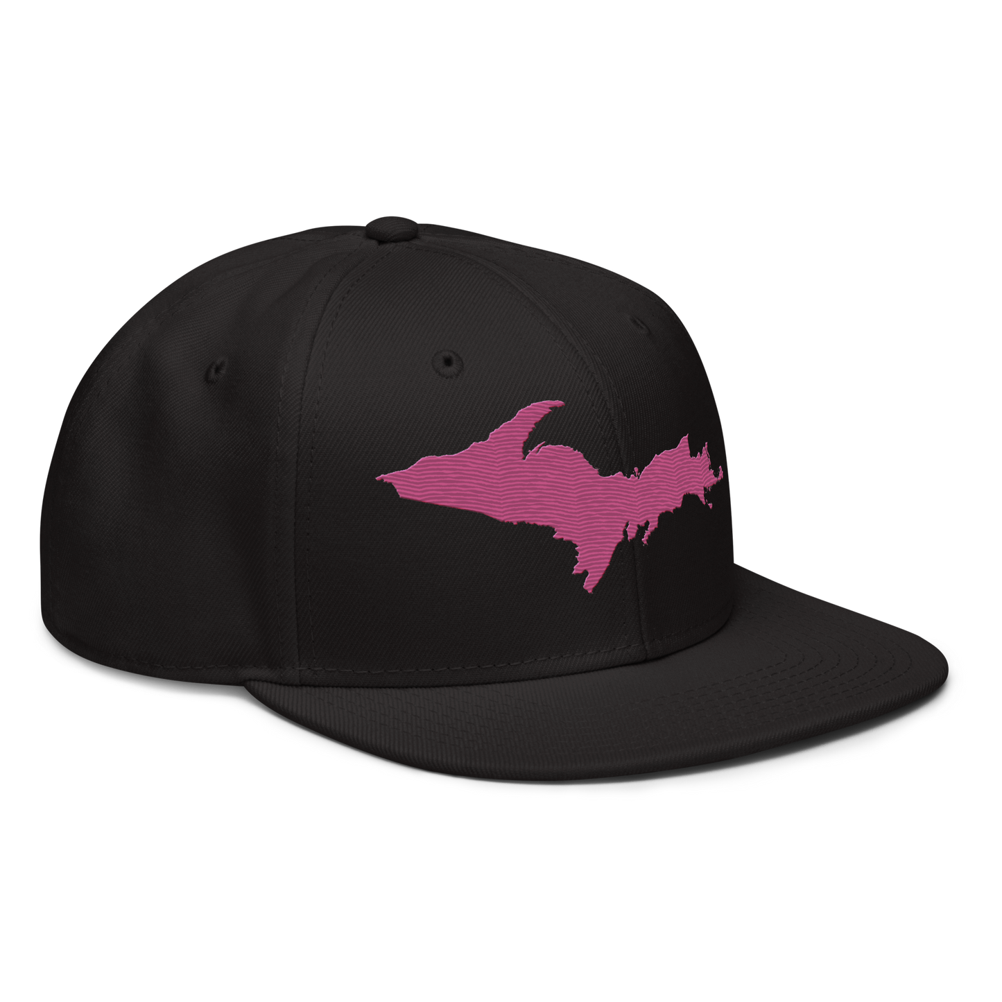 Upper Peninsula Snapback | 6-Panel - Apple Blossom Pink