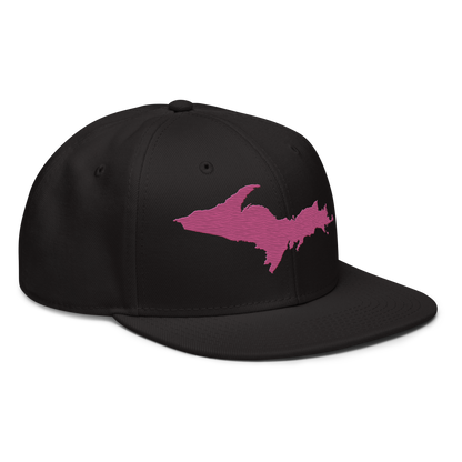 Upper Peninsula Snapback | 6-Panel - Apple Blossom Pink