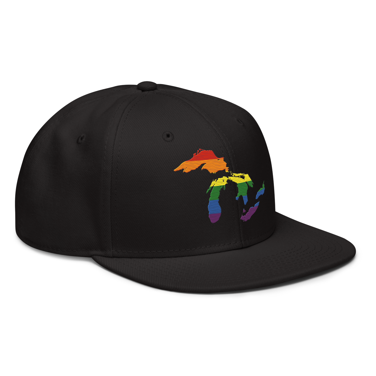 Great Lakes Snapback | 6-Panel - Rainbow Pride Edition