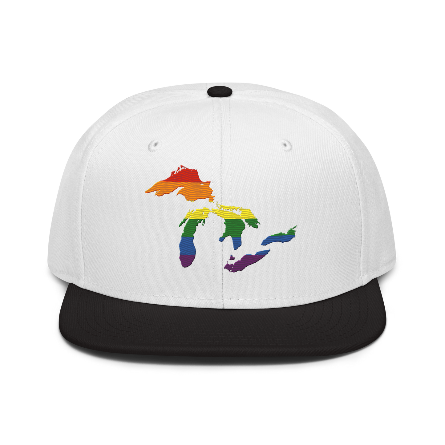 Great Lakes Snapback | 6-Panel - Rainbow Pride Edition