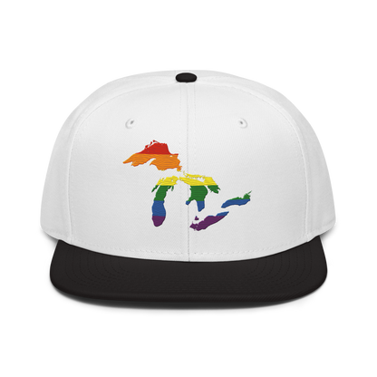 Great Lakes Snapback | 6-Panel - Rainbow Pride Edition