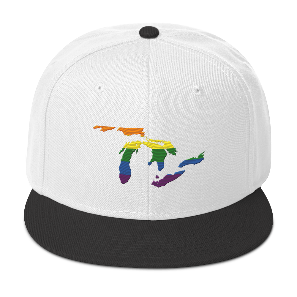 Great Lakes Snapback | 6-Panel - Rainbow Pride Edition