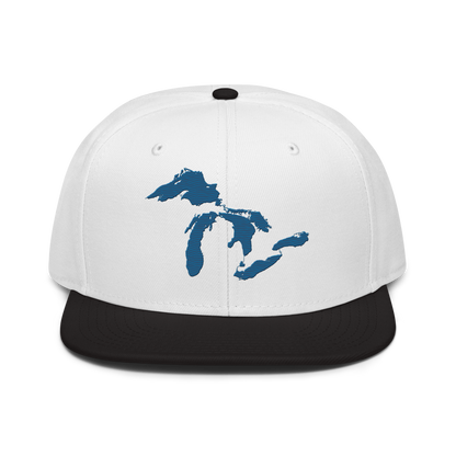 Great Lakes Snapback | 6-Panel - Blueberry