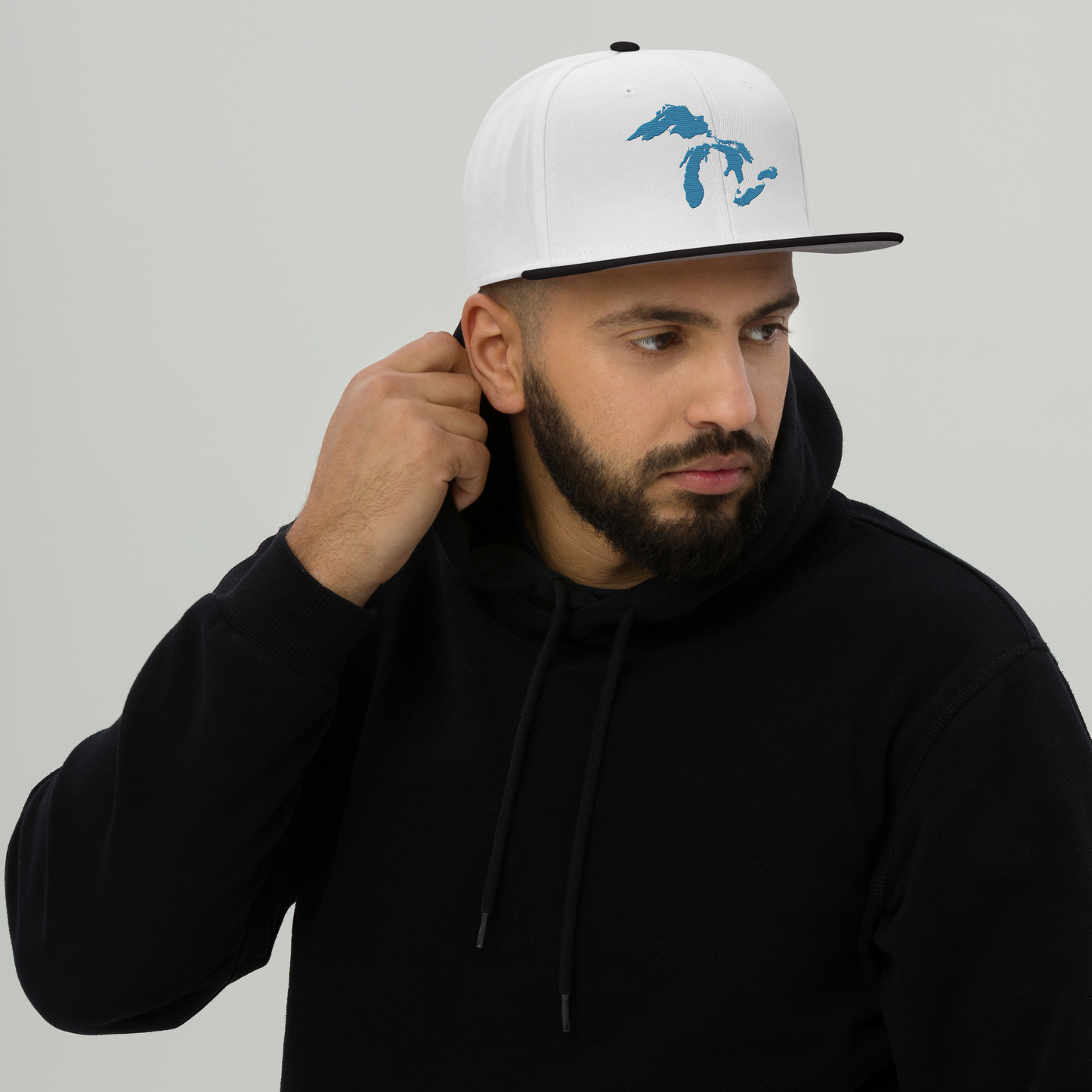 Great Lakes Snapback | 6-Panel - Traverse Blue