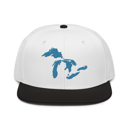 Great Lakes Snapback | 6-Panel - Traverse Blue