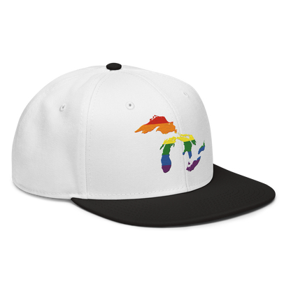 Great Lakes Snapback | 6-Panel - Rainbow Pride Edition